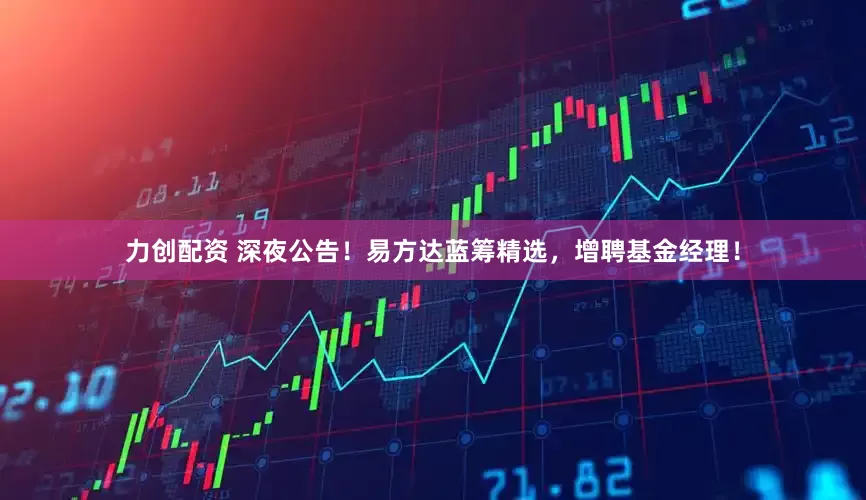 力创配资 深夜公告！易方达蓝筹精选，增聘基金经理！